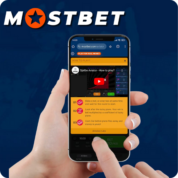 Play Aviator in the Mostbet Mobile App